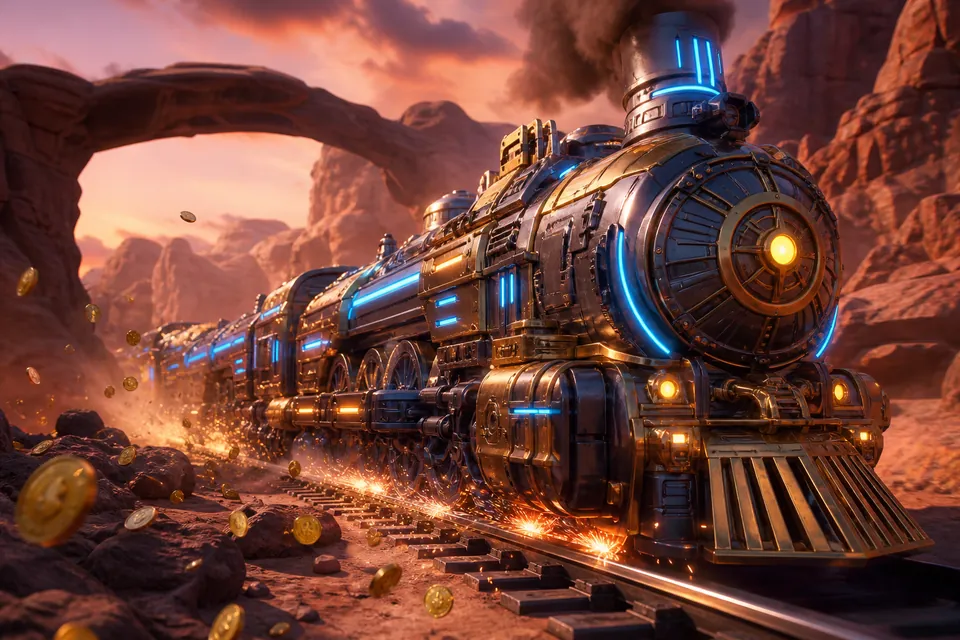Illustrasjon i temaet til Money Train 4